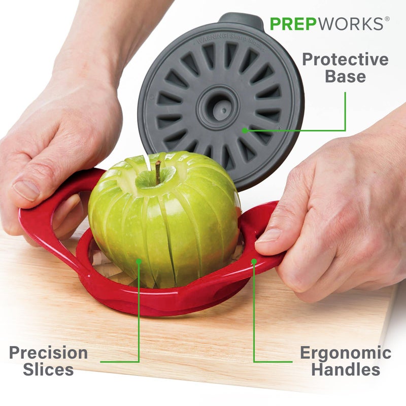 Progressive PrepWorks Dishwasher Safe Apple Slicer and Corer â€“ 16-Slice Thin Apple Cutter with Safety Cover - Image 5